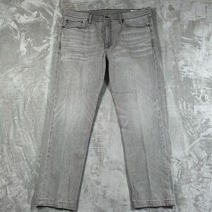 Rag Bone Jeans Mens 38x27 Gray Fit 2 Slim Stretch Denim